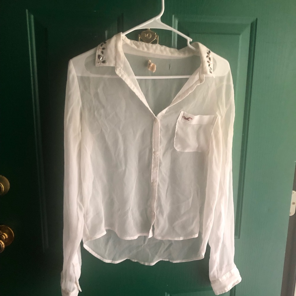 Sheer blouse
